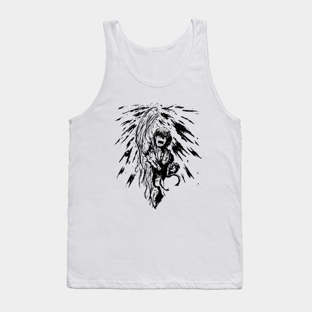 Fighting Spirit Tank Top by Allistrations